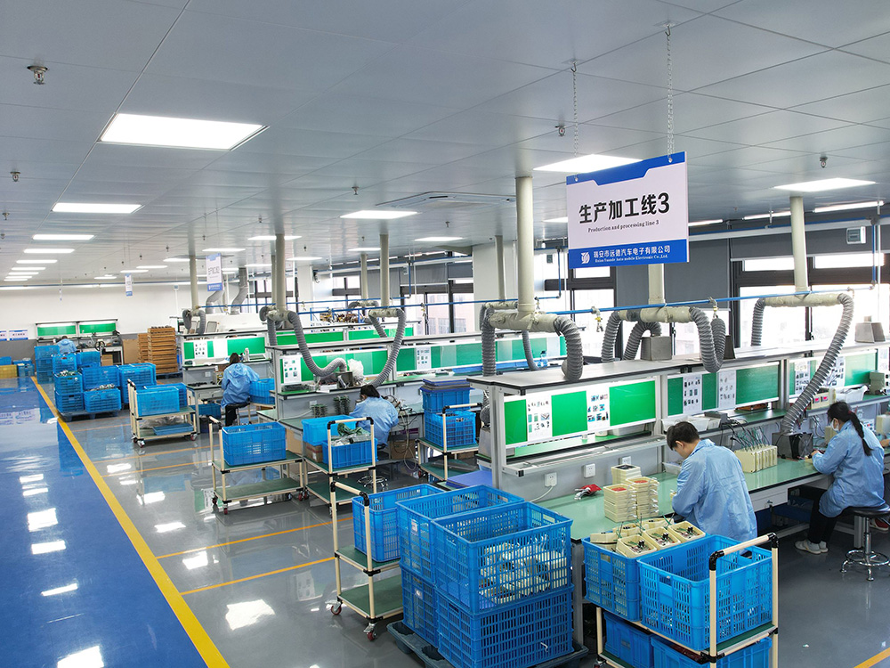 Production and processing line